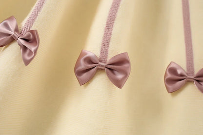 Autumn winter girls' sweater long sleeve dress 2025 Christmas party girl baby retro cheongsam lotus leaf knitted wool dress