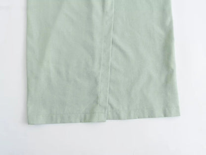 Summer Dress For Women 2024 Solid Waist Hollow Out O-Neck Sleeveless Slit Long Dresses Wild Casual Beach Woman Even Dress