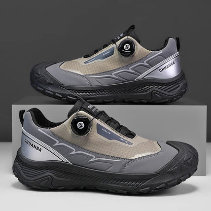 2025 new men's shoes work sports shoes fashionable casual shoes comfortable multi-functional low top shoes outdoor hiking shoes