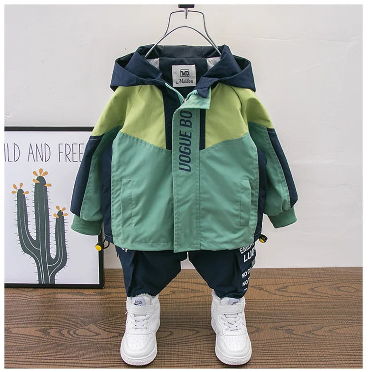 Boys Clothes Winter Baby Boy Set Clothes Korean Style Baby Clothes Coat Baby Boy Sets Kid Children's Clothing From 2 To 7 Years