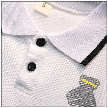 New Summer Baby Clothes For Boys Casual Cartoon T-Shirt Shorts 2Pcs/Set Toddler Costume Kids Children Outfits Infant Tracksuits