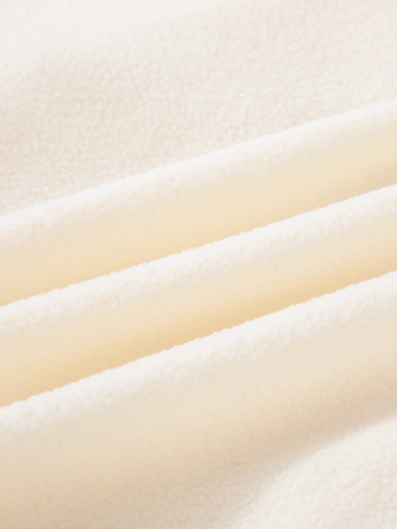 Girls Winter Casual Outfit Solid Color Fleece Thickened Hoodie Pants Clothes Set Half-Zip Children Sweater Sets