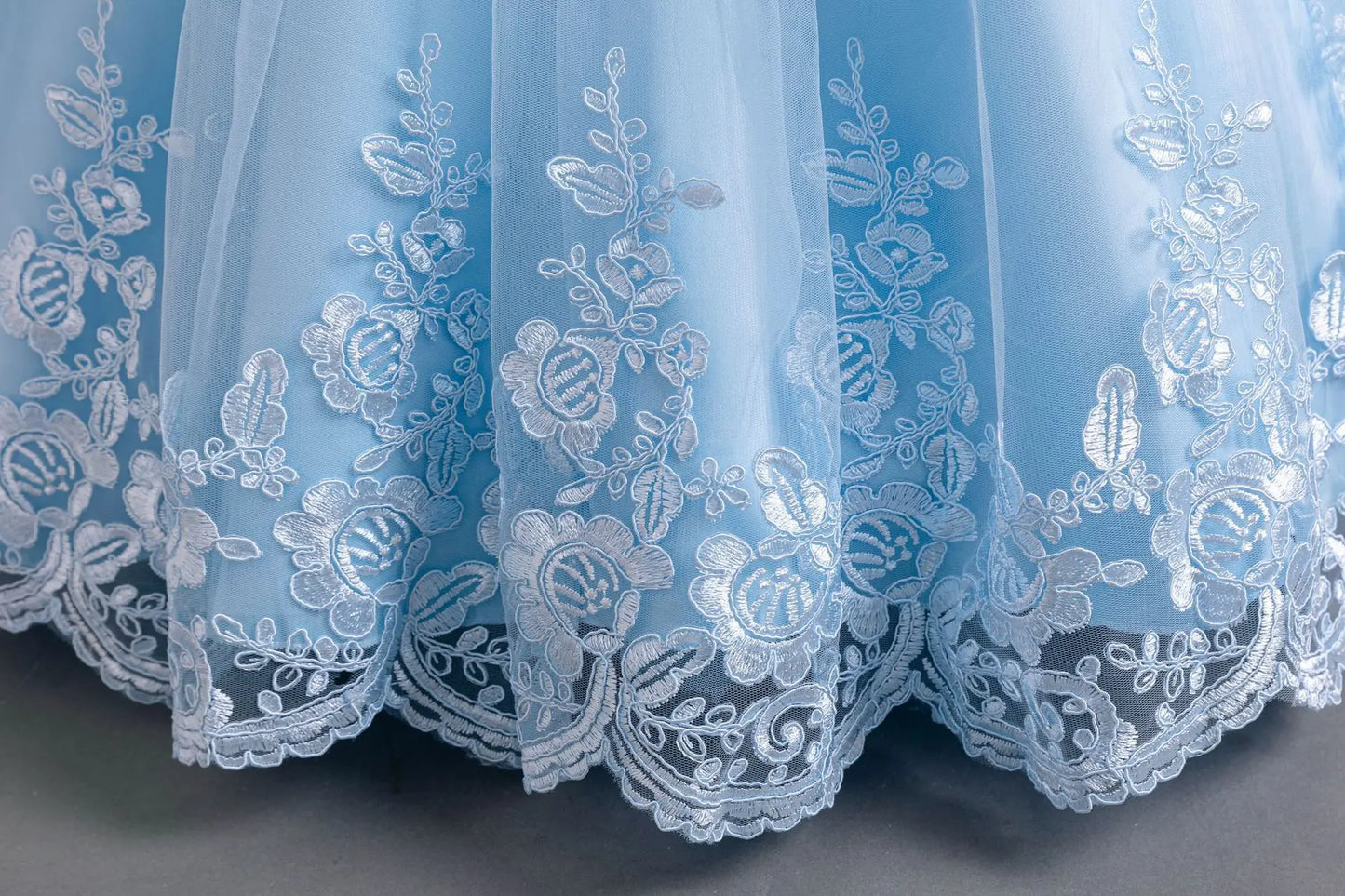 Party Dresses For Girls Flower Dress White Bridesmaid Wedding Pageant First Communion Clothes Birthday Party Piano Perform Gown