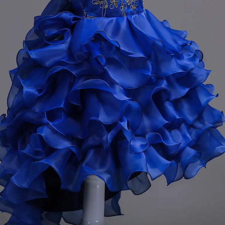 Summer Flower Girl Dresses for Weddings Fashion Kids Dresses for Girls Lace Sleeveless Children Girls Party Dresses 2-15 Years