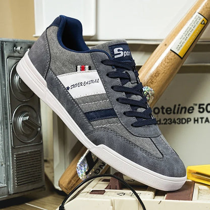 Men Shoes New 2025 Flats Walking Leather Casual Shoes Men Barefoot Wide-toed Shoes Wider Toe Casual Sneakes Large Size 47 48