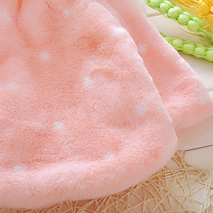 Winter New Girls' Thick Warm Cloak Coat Children's Clothing Baby Kids Cardigan Cotton Jacket Baby Girl Winter Clothes