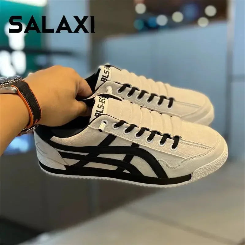 White Canvas Shoes Breathable Casual Shoes Korean Men Slip-on Couples Sneakers Comfortable Outdoor Sneakers Walking Flats Shoes