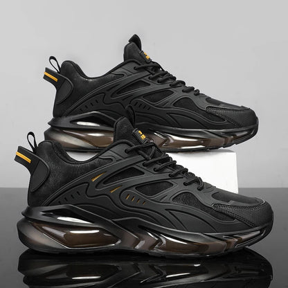 Men Shoes 2025 Casual Walk Air Cushion Marathon Breathable Lightweight Women's Comfortable Athletic Nonskid Sneakers