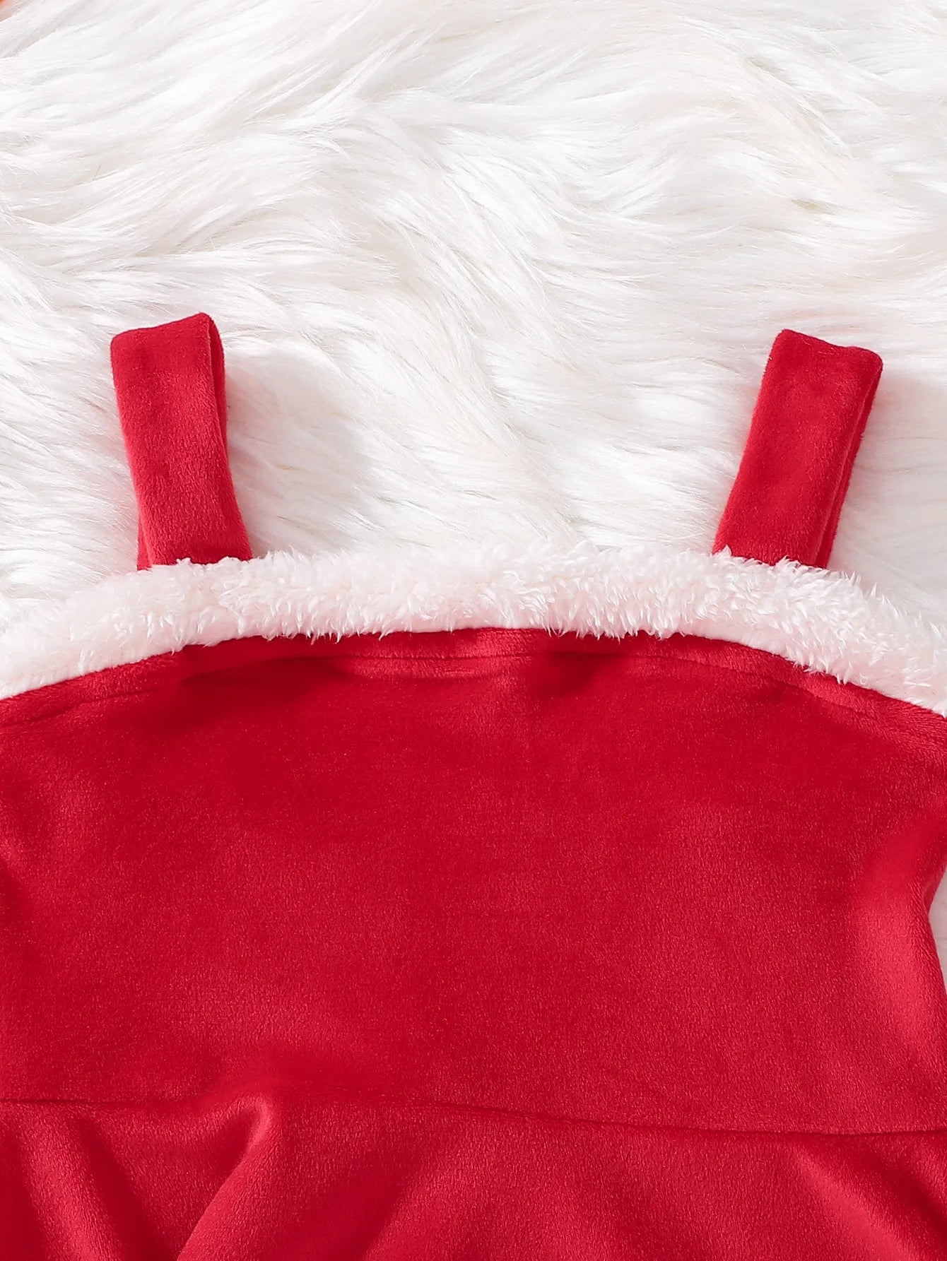 2026 New Year Dress For Girls Autumn And Winter Plush Jacket & Suspender Suits Elegant Dress Carnival Party Christmas Dresses