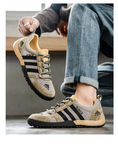 Men's Shoes Fashion Versatile Breathable Board Shoes Thick soled Trendy Casual Shoes