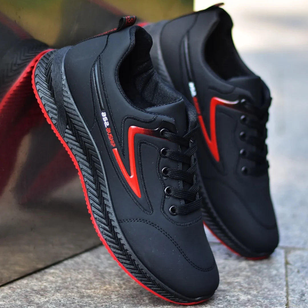 Men's shoes for autumn and winter are waterproof, versatile, anti-slip, sports and casual shoes, and men's low-top running shoes