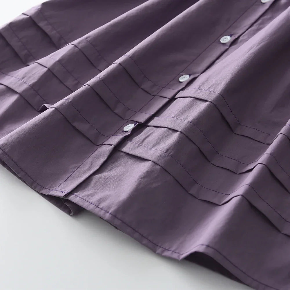 Girls Summer Dress Lace Collar Puff Sleeved Elegant Baby Kids Princess Birthday Dresses Children Clothes Vestidos  3-7 Years Old