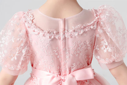 Baby Girls Party Dresses Elegant Kids Wedding Prom Gown Flower Girl Children Birthday Ceremony Princess Dress For Girl Clothes