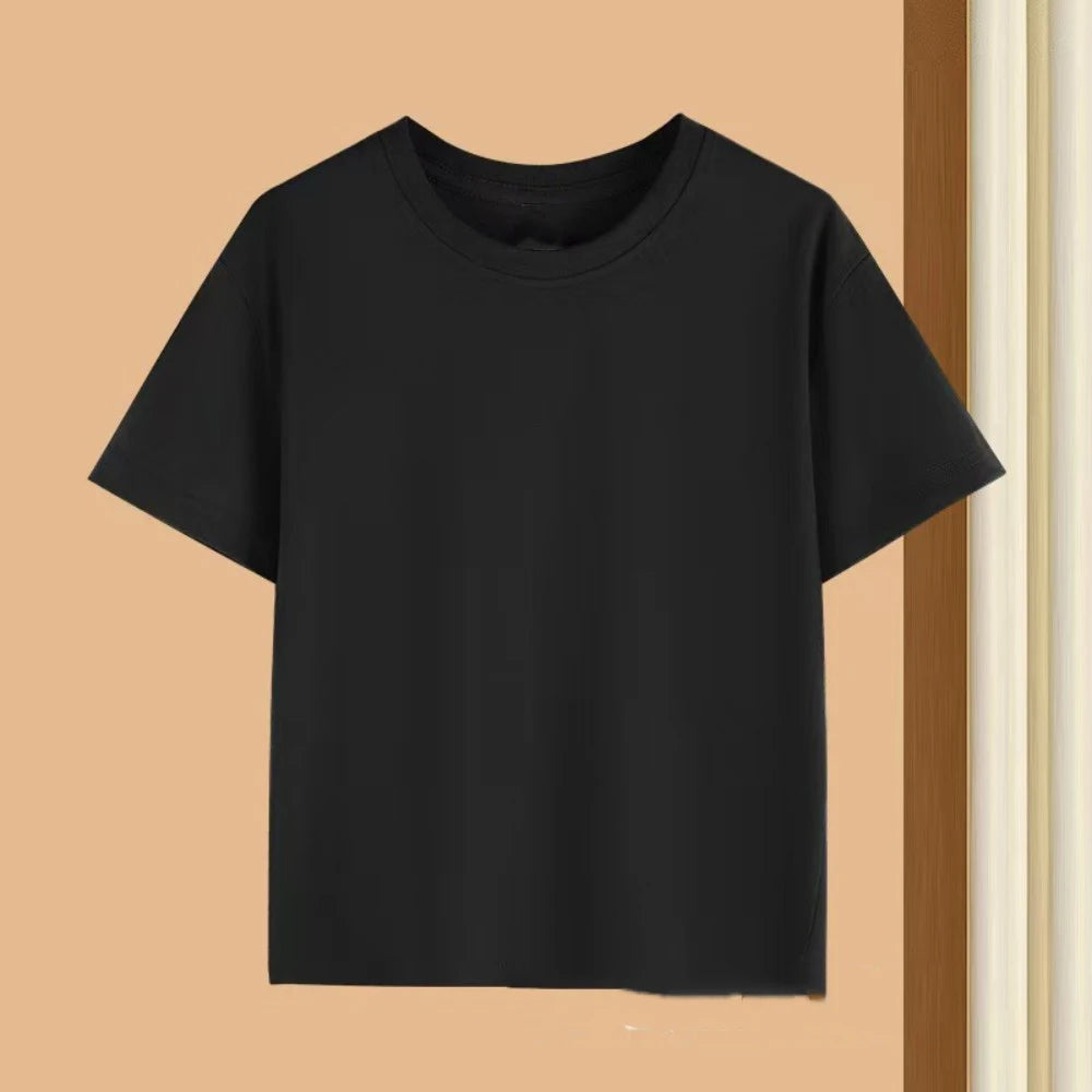 Boys Girl Summer Short Sleeve Children T-shirt Cartoon Birthday Digital Print Breathable Baby Tee Tops Y2k Kawaii Kids Clothing