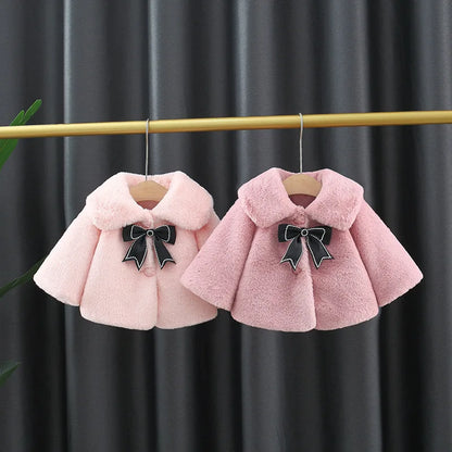 Winter Baby Girl Clothes Windproof Warm Toddler Cotton Coat New Born Korean Style Jacket For Girls Infant Overalls Kids Wear