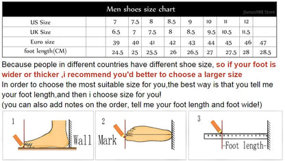 New Shoes for Men Leather Casual Shoes Spring Fashion Concise Flat Shoes 2 Colors Slip-on Loafers