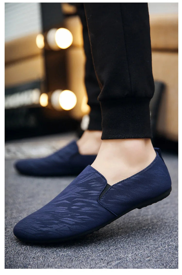 Shoes for Man New Men Fashionable Canvas Breathable Flat Bottomed Walking Shoes with Lightweight Sports Shoes Men's Sneakers