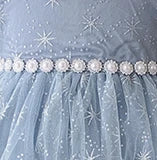 2024 New Girls Summer Dress Childrens Fashionable Sweet and Elegant Princess Dress Kids Designable Clothes