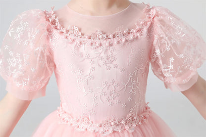 Baby Girls Party Dresses Elegant Kids Wedding Prom Gown Flower Girl Children Birthday Ceremony Princess Dress For Girl Clothes