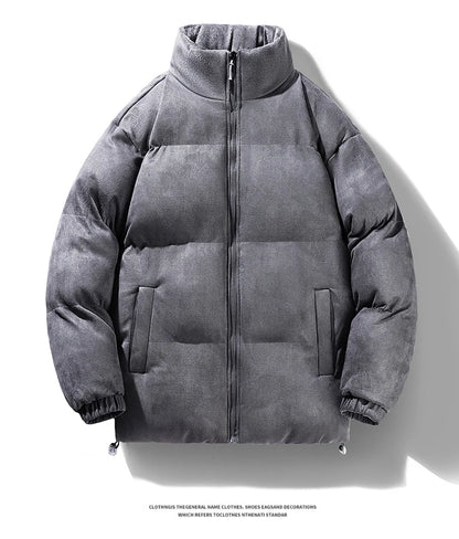 Men 2024 Winter Jacket Casual Thick Warm Windproof Outwear Fashion Hooded Down Parkas Coat