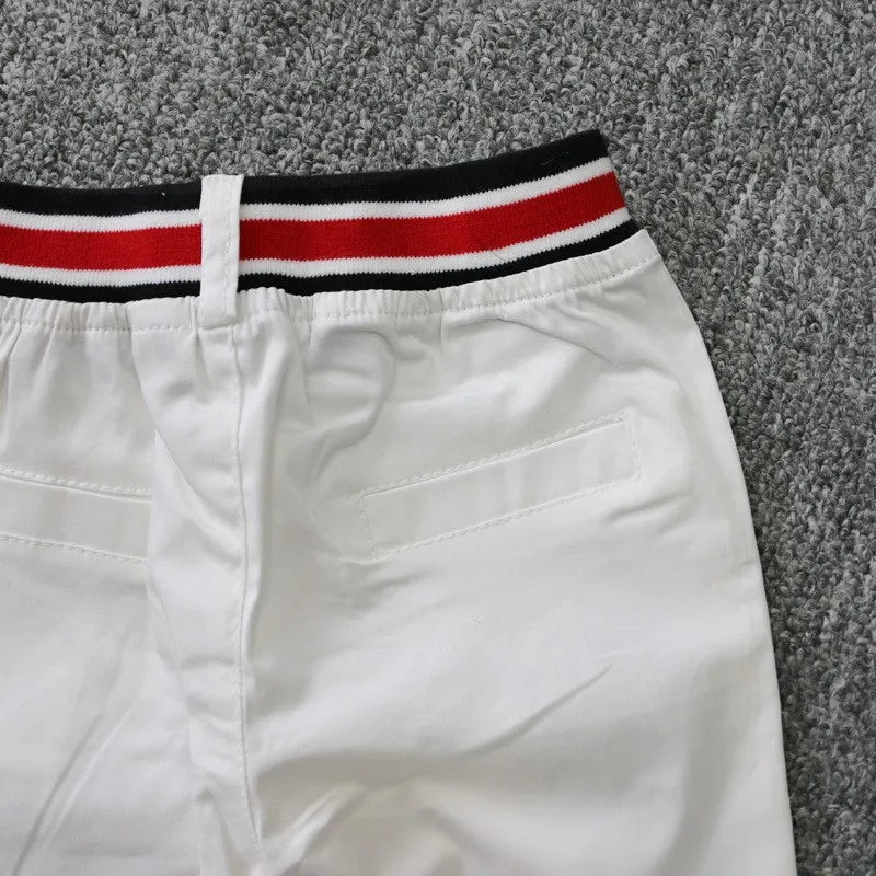 Summer Boys Clothing Sets Cotton Striped Short Sleeve Shirt Pants 2Pcs Suit For 2-6 Years Kids Casual Outfits Gentlemen Suit