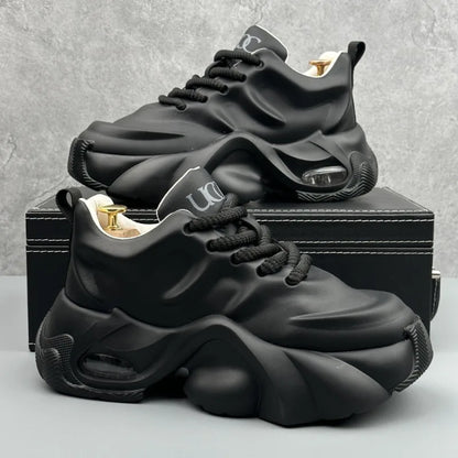 Men Shoes Designer Luxury Casual Sneakers Breathable Platform Shoes for Men Fashion Height Increasing Comfortable Non-slip Shoes