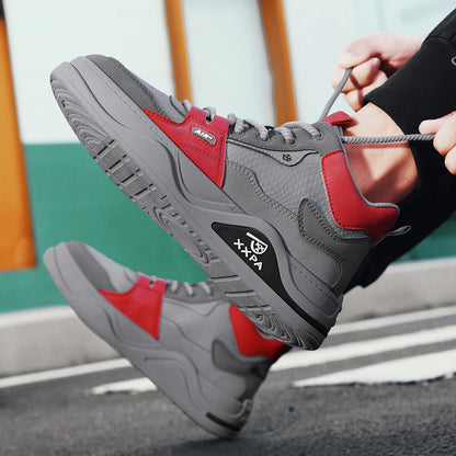 Men's Shoes - New 2025 Autumn/winter Style, Fashionable, Versatile, Casual, Trendy, Simple, Anti-slip, High-top Canvas Shoes