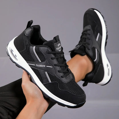 New Shoes for Men Spring Autumn Winter Lace Up Flat Sneakers Tennis Lightweight Comfortable Walking Shoes