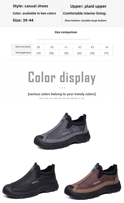 2025 New Men's Shoes Fashion Autumn Sports Shoes Anti slip Versatile Leisure Outdoor Hiking Men's Shoes