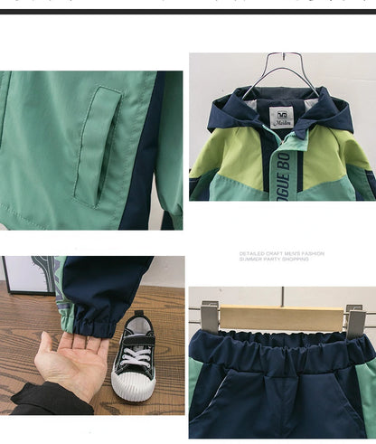 Boys Clothes Winter Baby Boy Set Clothes Korean Style Baby Clothes Coat Baby Boy Sets Kid Children's Clothing From 2 To 7 Years