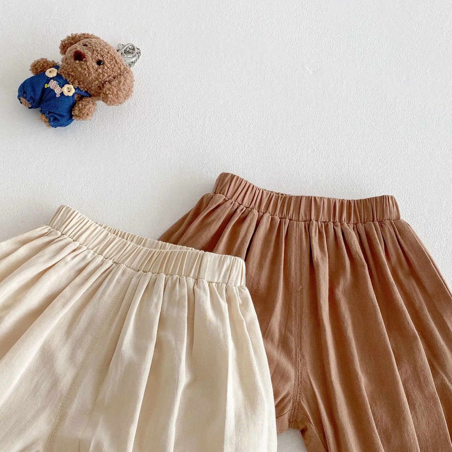 Boys' Fashion Summer Dress 2025 New Summer Children's Western Style Korean Edition Painting Shirt Baby Solid Color Casual Pants