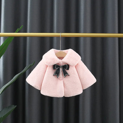 Winter Baby Girl Clothes Windproof Warm Toddler Cotton Coat New Born Korean Style Jacket For Girls Infant Overalls Kids Wear