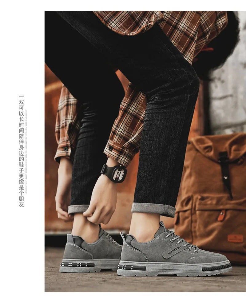 Men's Shoes Summer New Casual Sneakers Comfortable Wear-resistant Flat Shoes Student Breathable All-match Soft Sole Sports Shoes