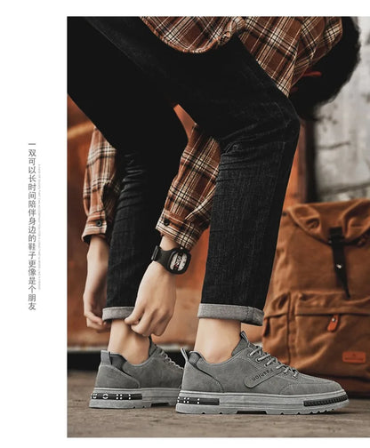 Men's Shoes Summer New Casual Sneakers Comfortable Wear-resistant Flat Shoes Student Breathable All-match Soft Sole Sports Shoes