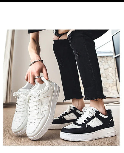 Men's Shoes Classic Black White Sneakers Fashion Tenis Training Shoes for Men Youth Student Sports Running Shoe New Casual Shoes