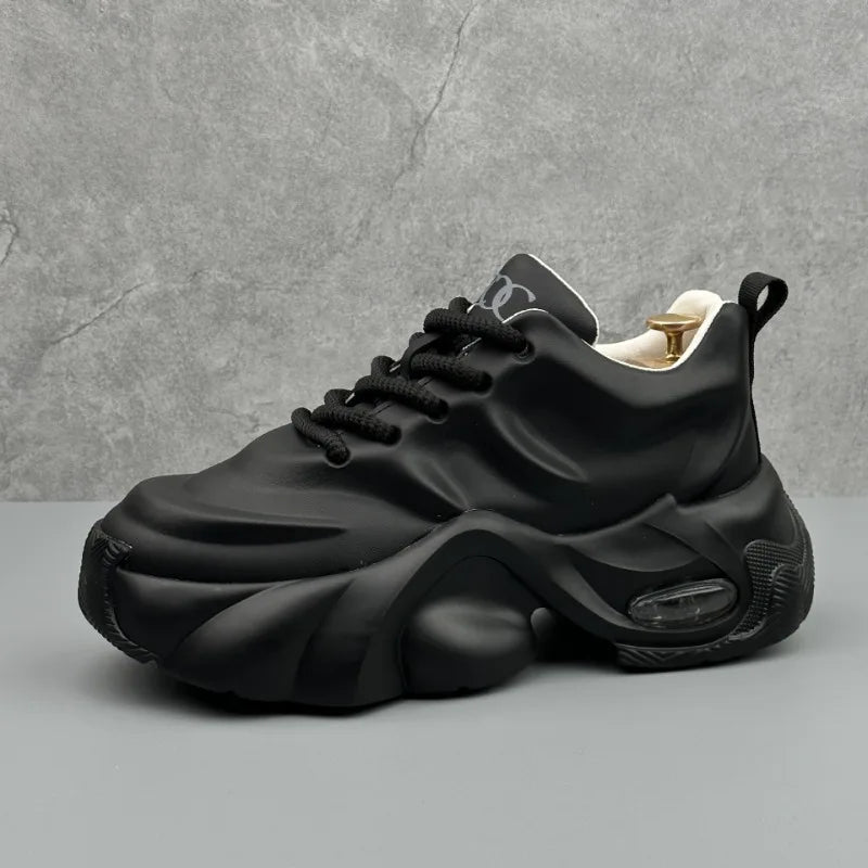 Men Shoes Designer Luxury Casual Sneakers Breathable Platform Shoes for Men Fashion Height Increasing Comfortable Non-slip Shoes