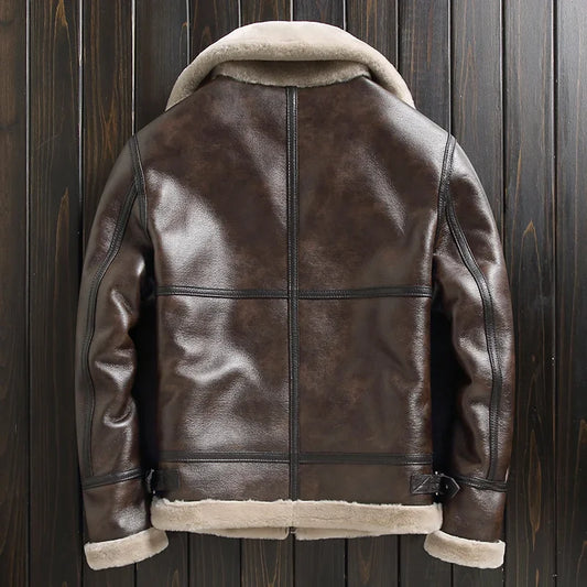 2023 New Winter Jackets for Men Wool Real Fur Coat Men's High-end Thickened Warm Lamb Fur Jacket Male Clothing M-6XL Casaco FCY