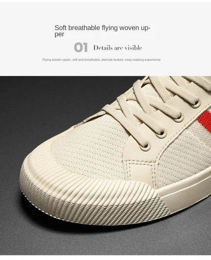 Fashion Sneakers for Men Light Mesh Breathable Outdoor Walking Loafers Male Flats Zapatos Para Hombres Luxury Men‘s Casual Shoes