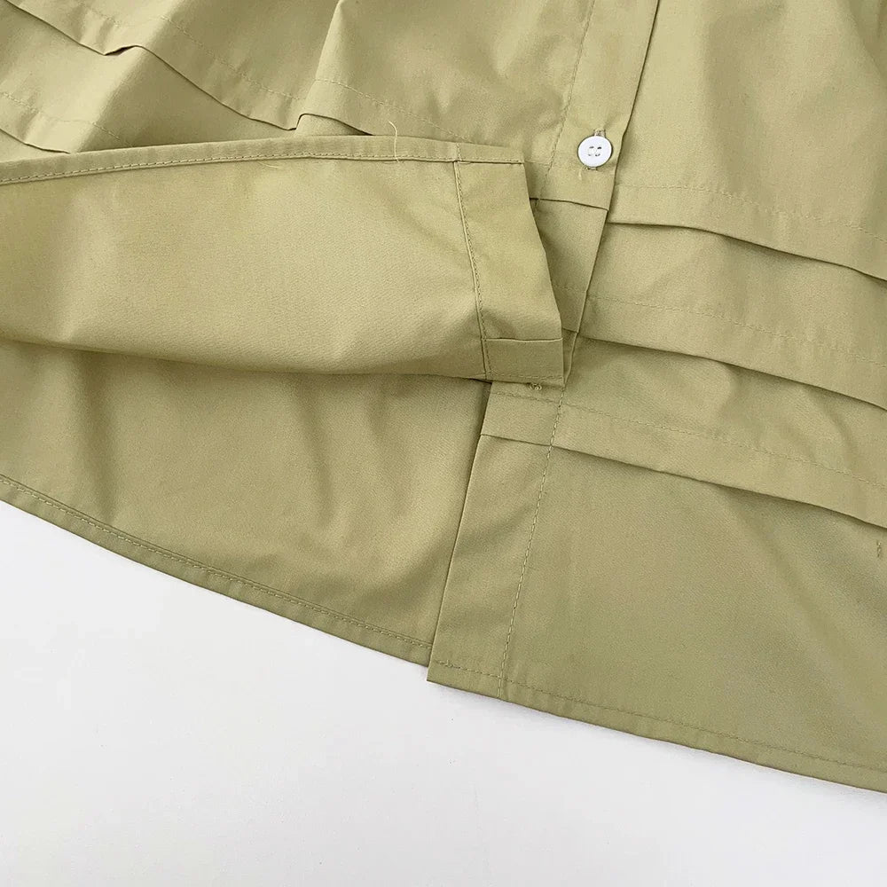 Girls Summer Dress Lace Collar Puff Sleeved Elegant Baby Kids Princess Birthday Dresses Children Clothes Vestidos  3-7 Years Old