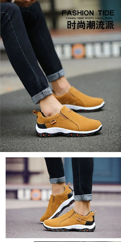 2025 New Men's Casual Sports Shoes for Outdoor Walking, Lightweight, Fashionable, and Comfortable Shoes, Size 38-50 Plus