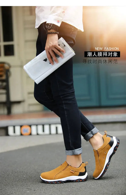 2025 New Men's Casual Sports Shoes for Outdoor Walking, Lightweight, Fashionable, and Comfortable Shoes, Size 38-50 Plus