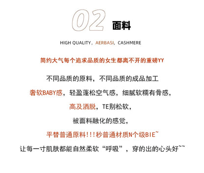 2024 Autumn and Winter Women's Dress 100% Mink Cashmere Sweater Turtleneck Knitted Long Sleeve Thick Warm Pullover Fashion Top