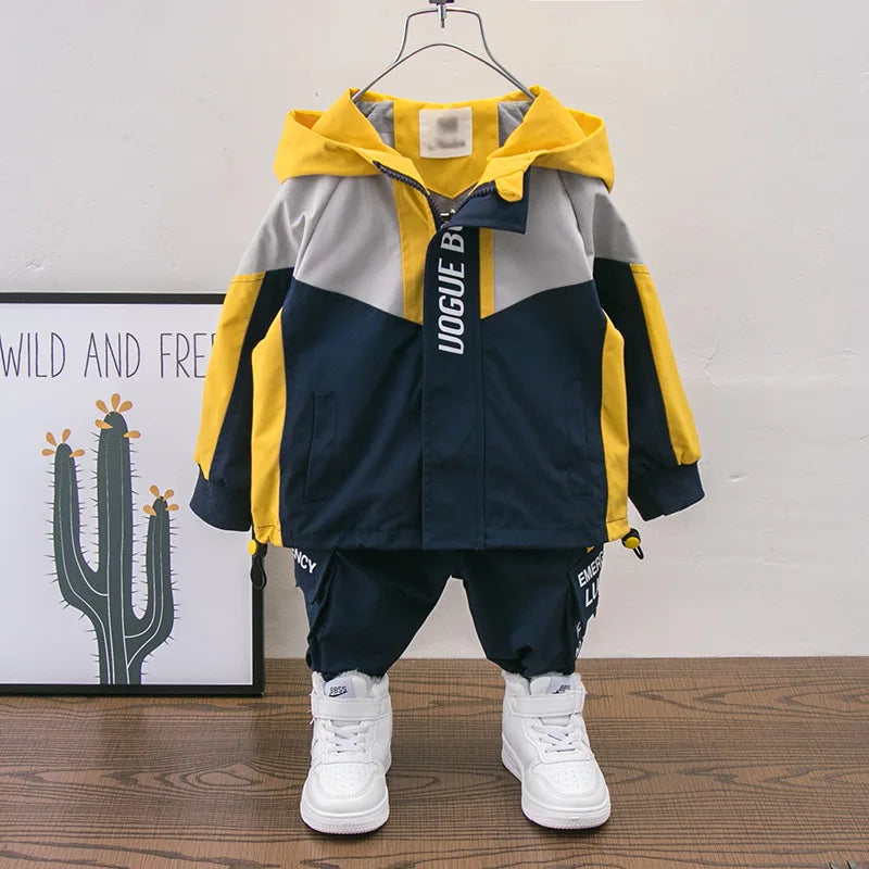Boys Clothes Winter Baby Boy Set Clothes Korean Style Baby Clothes Coat Baby Boy Sets Kid Children's Clothing From 2 To 7 Years