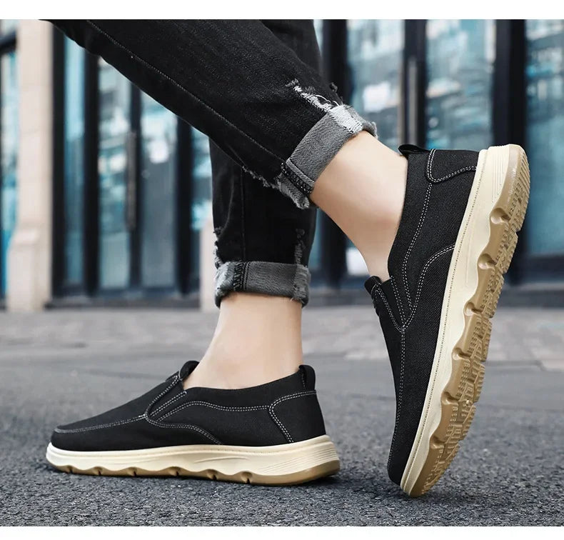 Shoes for men, 2025 autumn new single shoes, British style bean shoes, dad shoes, one foot casual shoes