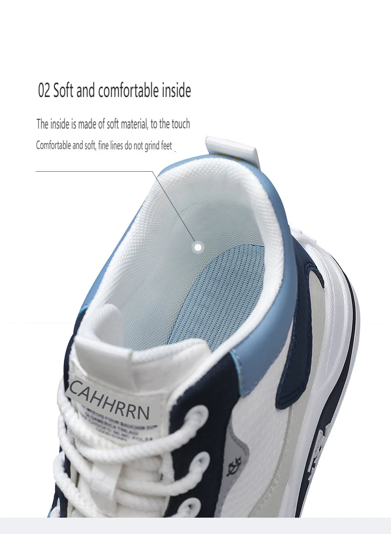 Men's Shoes - New 2025 Autumn/winter Style, Fashionable, Versatile, Casual, Trendy, Simple, Anti-slip, High-top Canvas Shoes