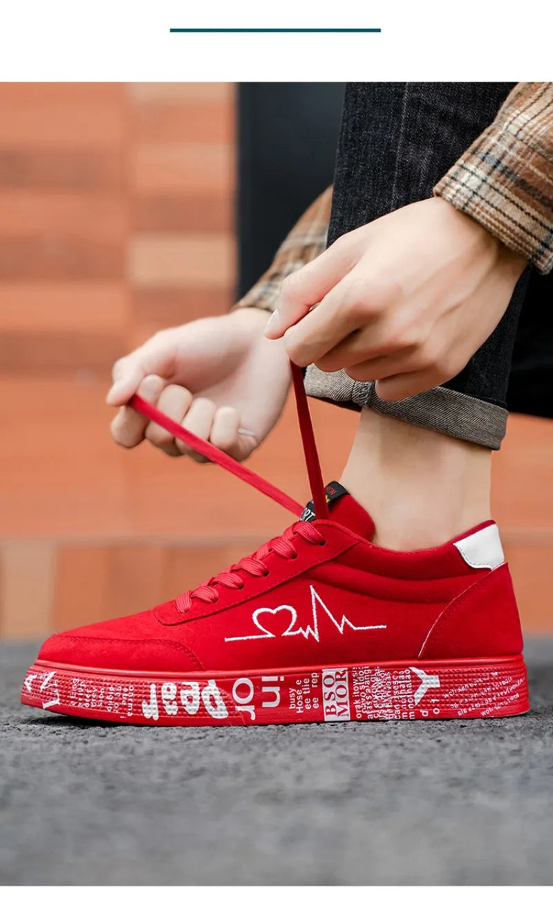 High-quality Fashion Shoes for Men Casual Flat Comfortable Men's Shoes Light Breathable Outdoor Walking Shoes Zapatillas Hombre