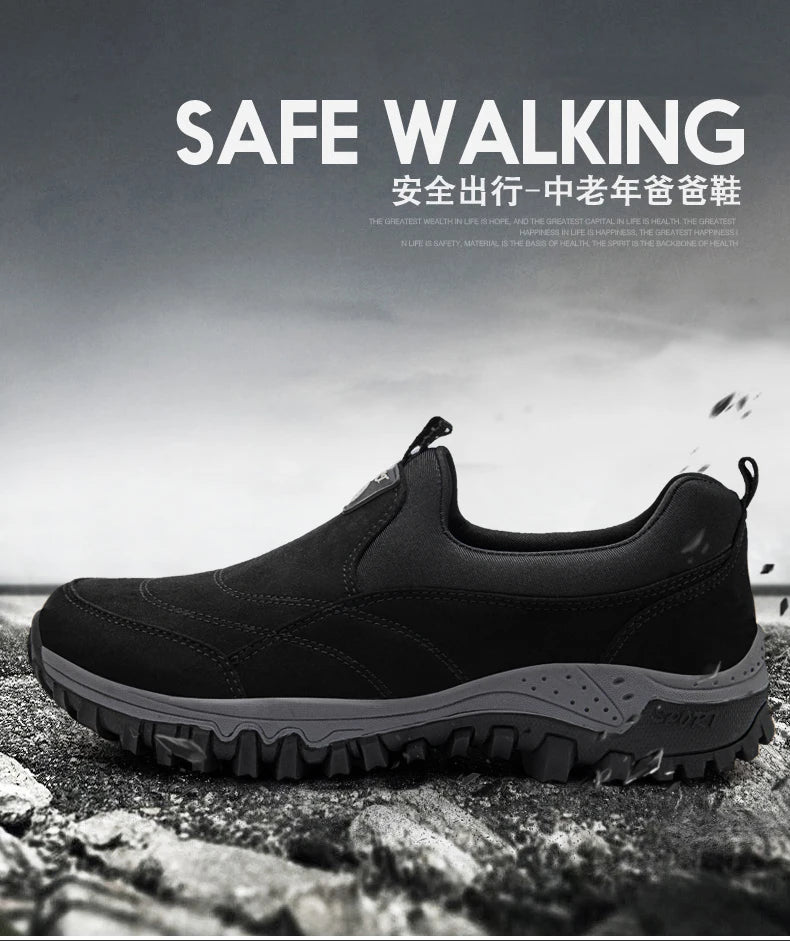 2023 New Men Walking Shoes Comfortable Wearable Autumn Flats Winter Jogging Man Sneakers Big Size Casual Footwear Zapatos Hombre