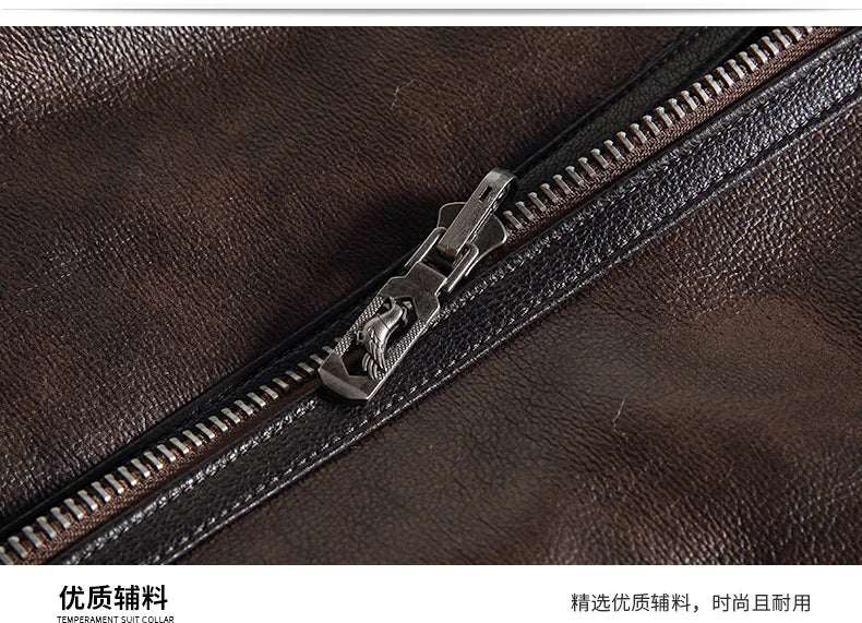 2023 New Winter Jackets for Men Wool Real Fur Coat Men's High-end Thickened Warm Lamb Fur Jacket Male Clothing M-6XL Casaco FCY