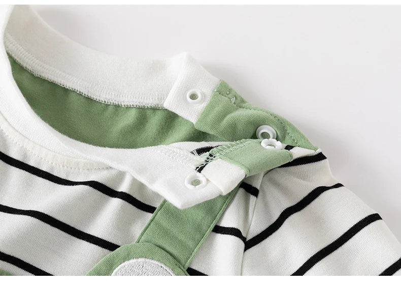 Baby summer clothes short-sleeved jumpsuit baby summer clothes for boys newborn girls summer clothes cute thin crawling clothes