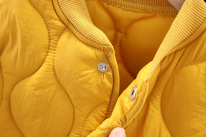 New Autumn Winter Fashion Baby Boys Clothes Children Girl Solid Casual Cotton Coat Toddler Costume Infant Jacket Kids Sportswear